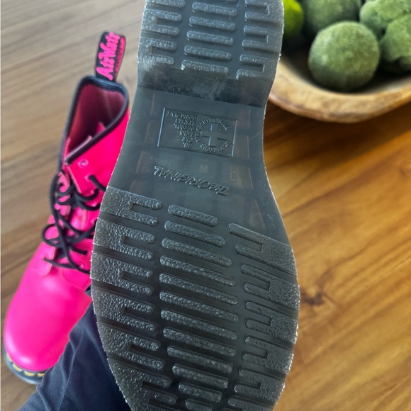 Rare! Hot Pink Dr Doc Martens Size 7 - Picture 7 of 10
